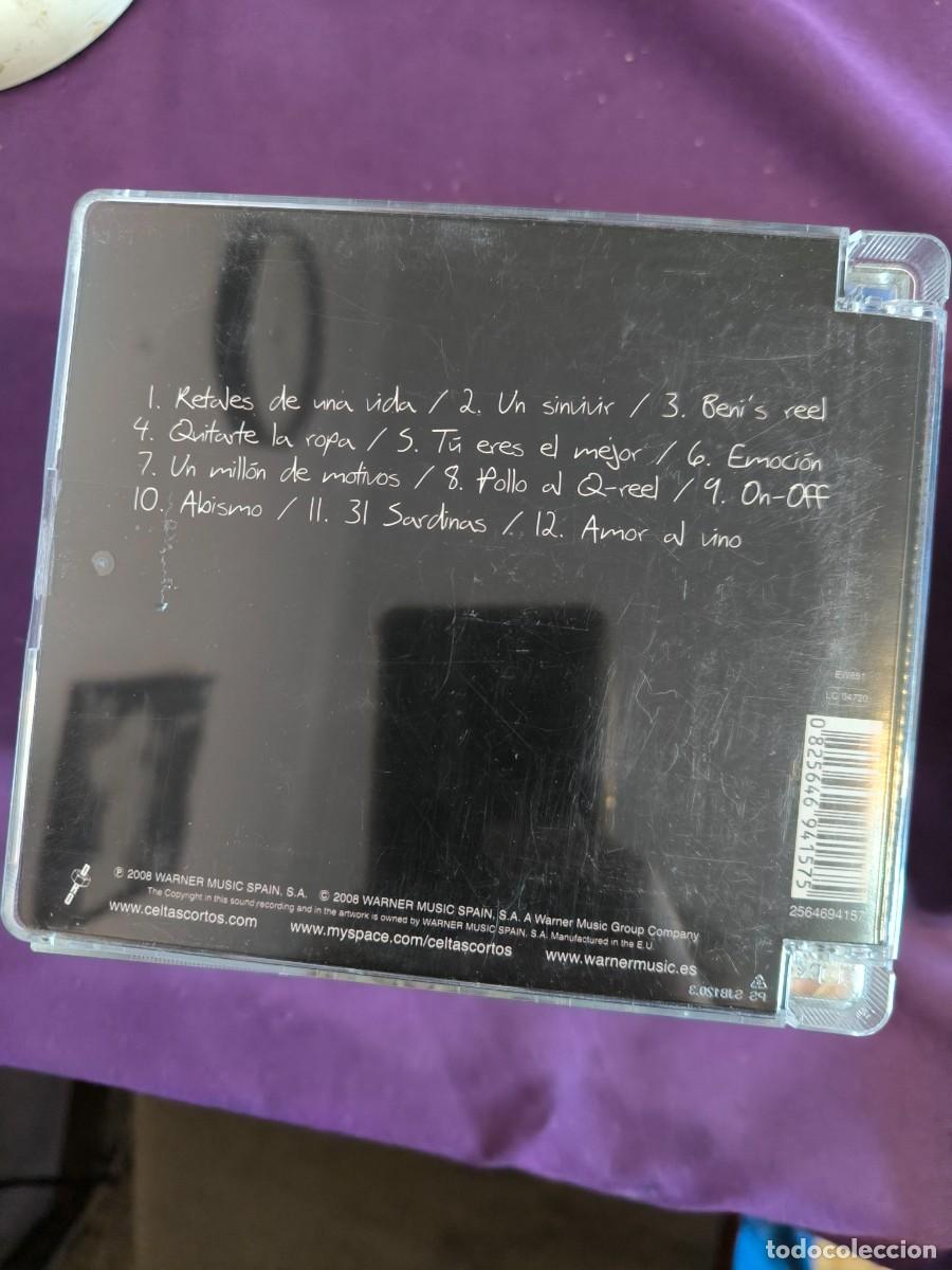 CDs de m&uacute;sica: CELTAS CORTOS - 40 DE ABRIL (CD) 2008 - 12 TEMAS - Foto 2