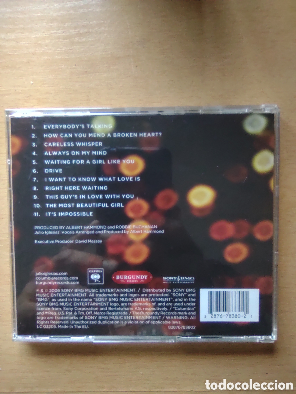 CDs de m&uacute;sica: CD Julio Iglesias - Romantic Classics - Foto 2