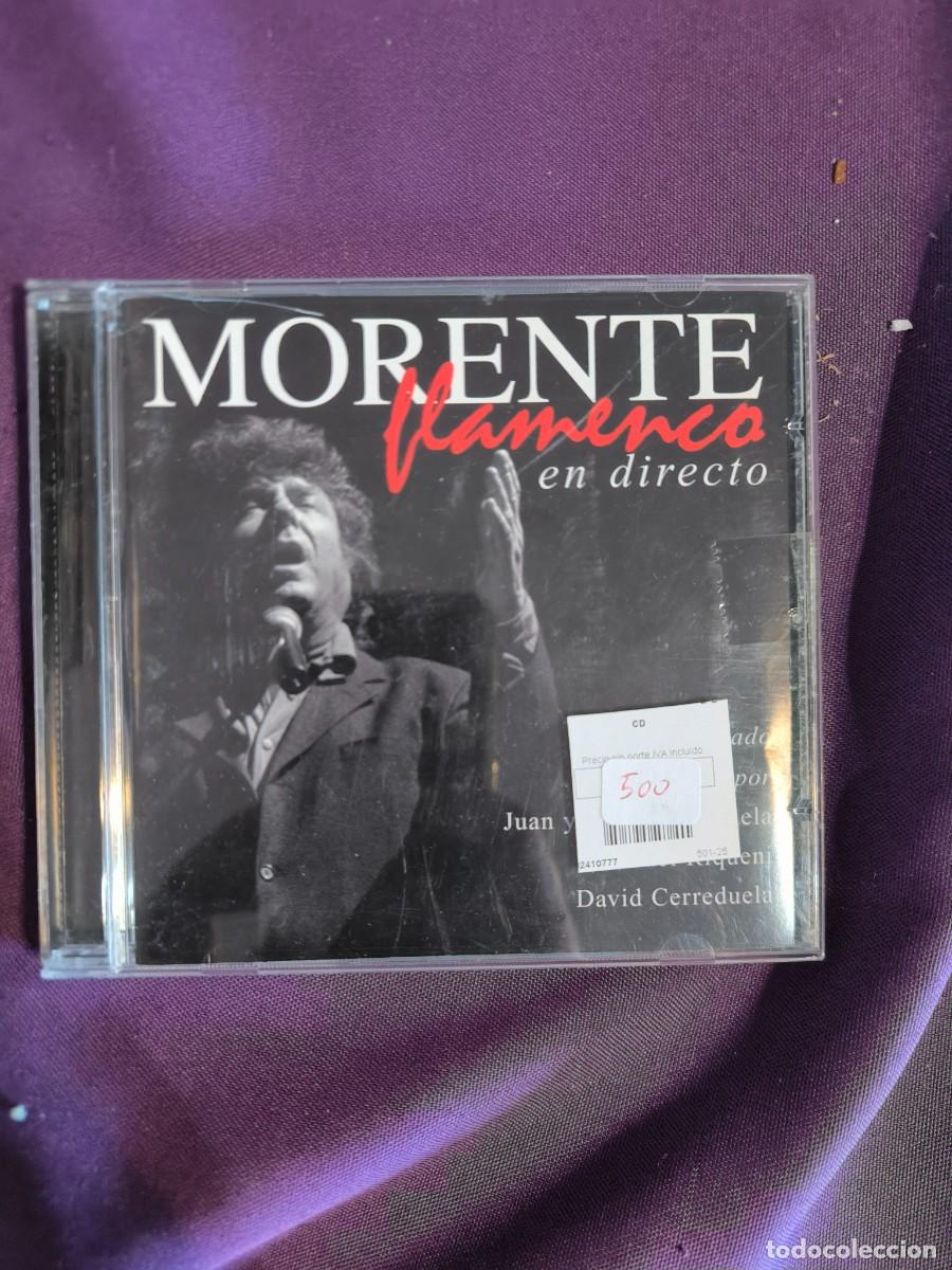 CDs de m&uacute;sica: ENRIQUE MORENTE - FLAMENCO EN DIRECTO - CD