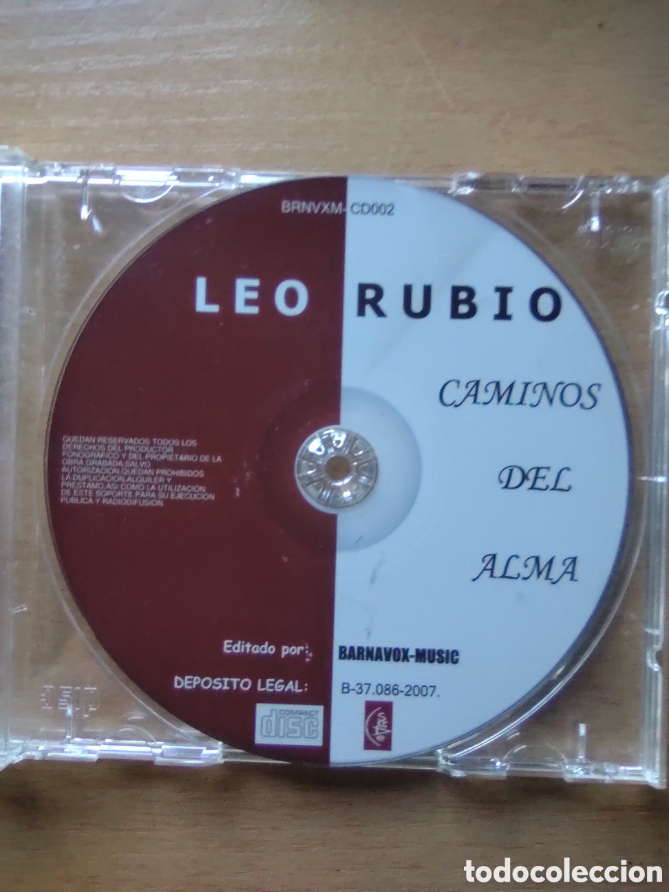 CDs de m&uacute;sica: CD Leo Rubio - Caminos Del Alma - Foto 1
