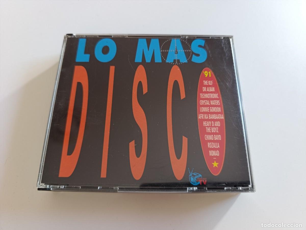 CDs de m&uacute;sica: Lo + Mas Disco '91 2x CD Chimo Bayo Rozalla Technotronic Antico Dr. Alban Afrika Bambaataa Crystal W