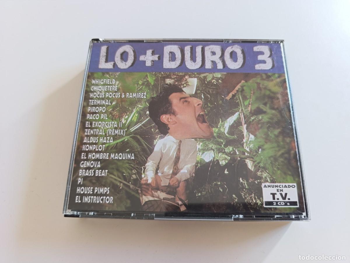 CDs de m&uacute;sica: Lo + Duro 3 2x CD Max Music 1994 Jos&eacute; Mar&iacute;a Castells Toni Peret Whigfield Paco Pil Julio Posadas
