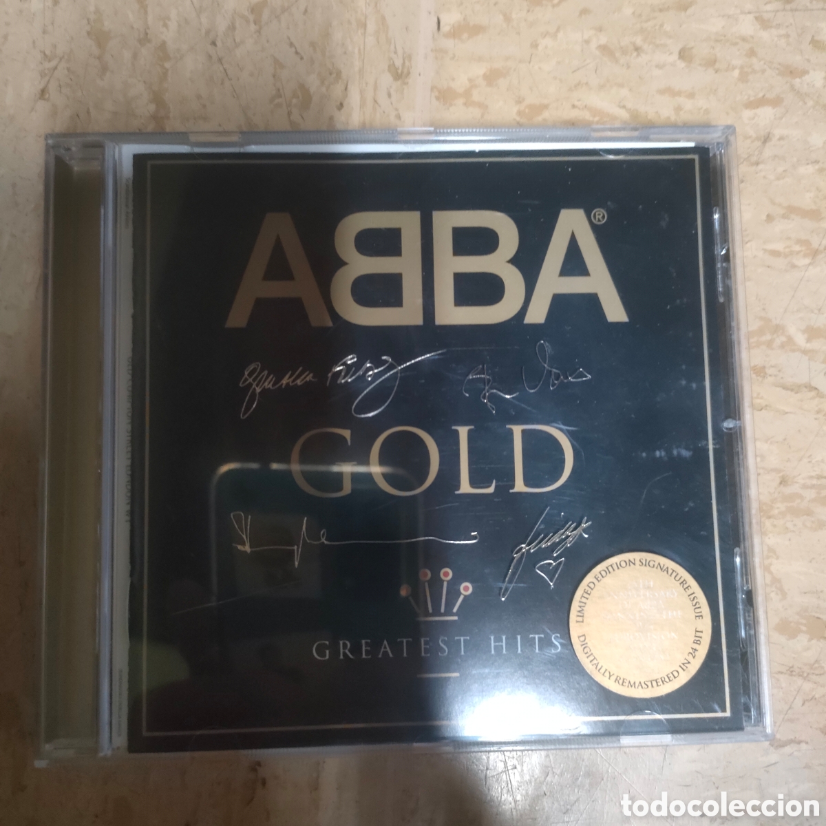 CDs de m&uacute;sica: ABBA GOLD Greatest Hits Limited Edition Signature Issue