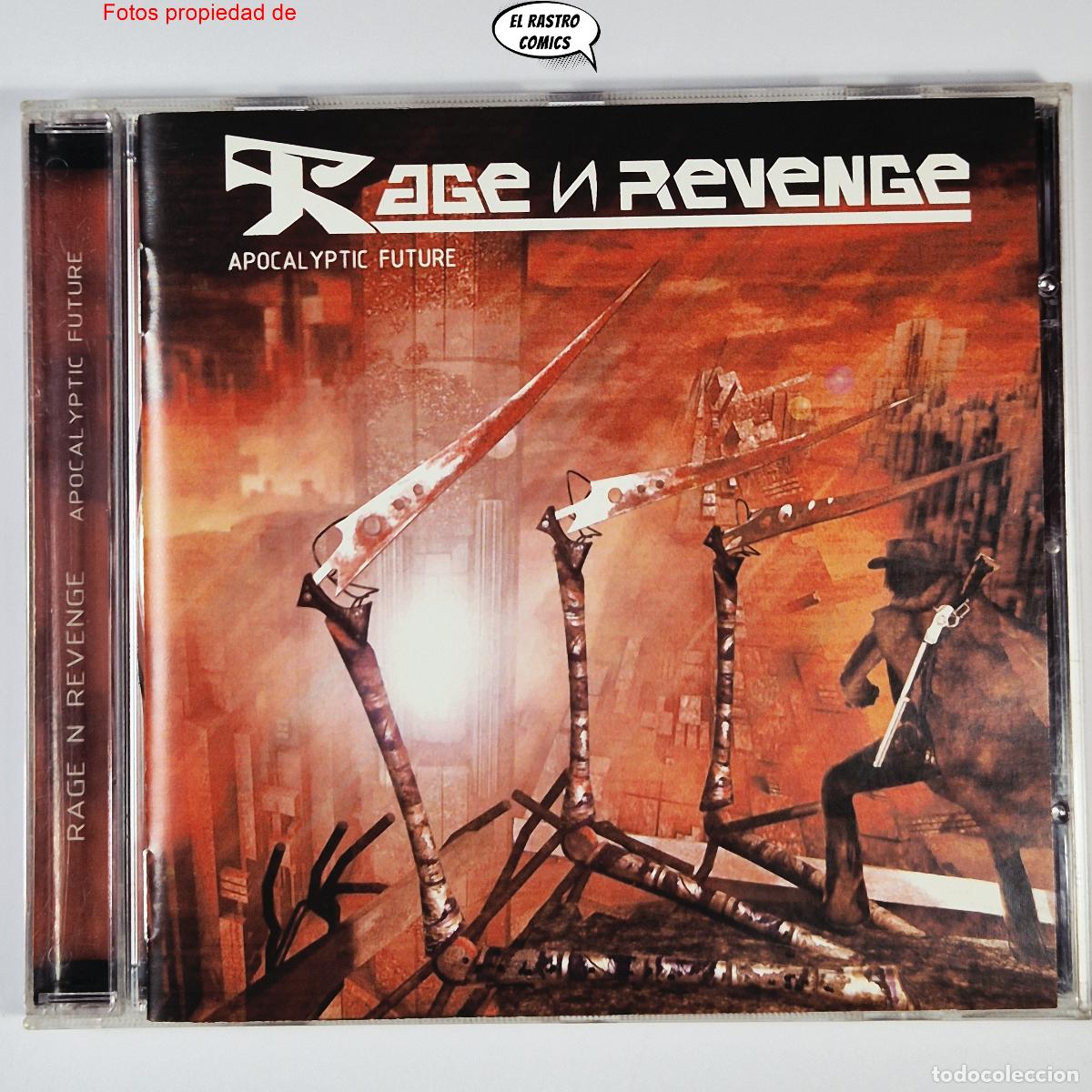 CDs de m&uacute;sica: Rage N Revenge, Apocalyptic Future, CD 2006, Power Metal, Banda de Valencia, muy buen estado