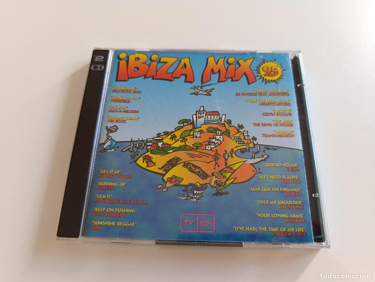 CDs de m&uacute;sica: Ibiza Mix 95 2x CD Max Music 1995 Jos&eacute; Mar&iacute;a Castells Toni Peret Celvin Rotane Sensity World Rebeca