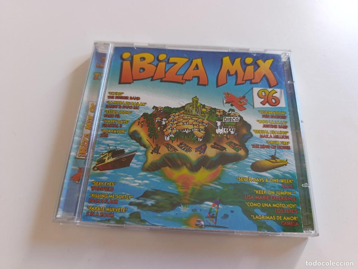 CDs de m&uacute;sica: Ibiza Mix 96 2x CD Max Music 1996 Dream Team Jos&eacute; Mar&iacute;a Castells Toni Peret Quique Tejada Camela Z&auml;r