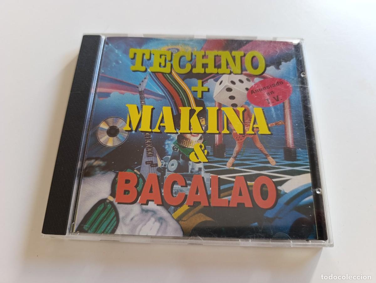 CDs de m&uacute;sica: Techno + Makina & Bacalao CD Blanco y Negro 1992 Quique Tejada 2 Unlimited OBK m&aacute;quina total