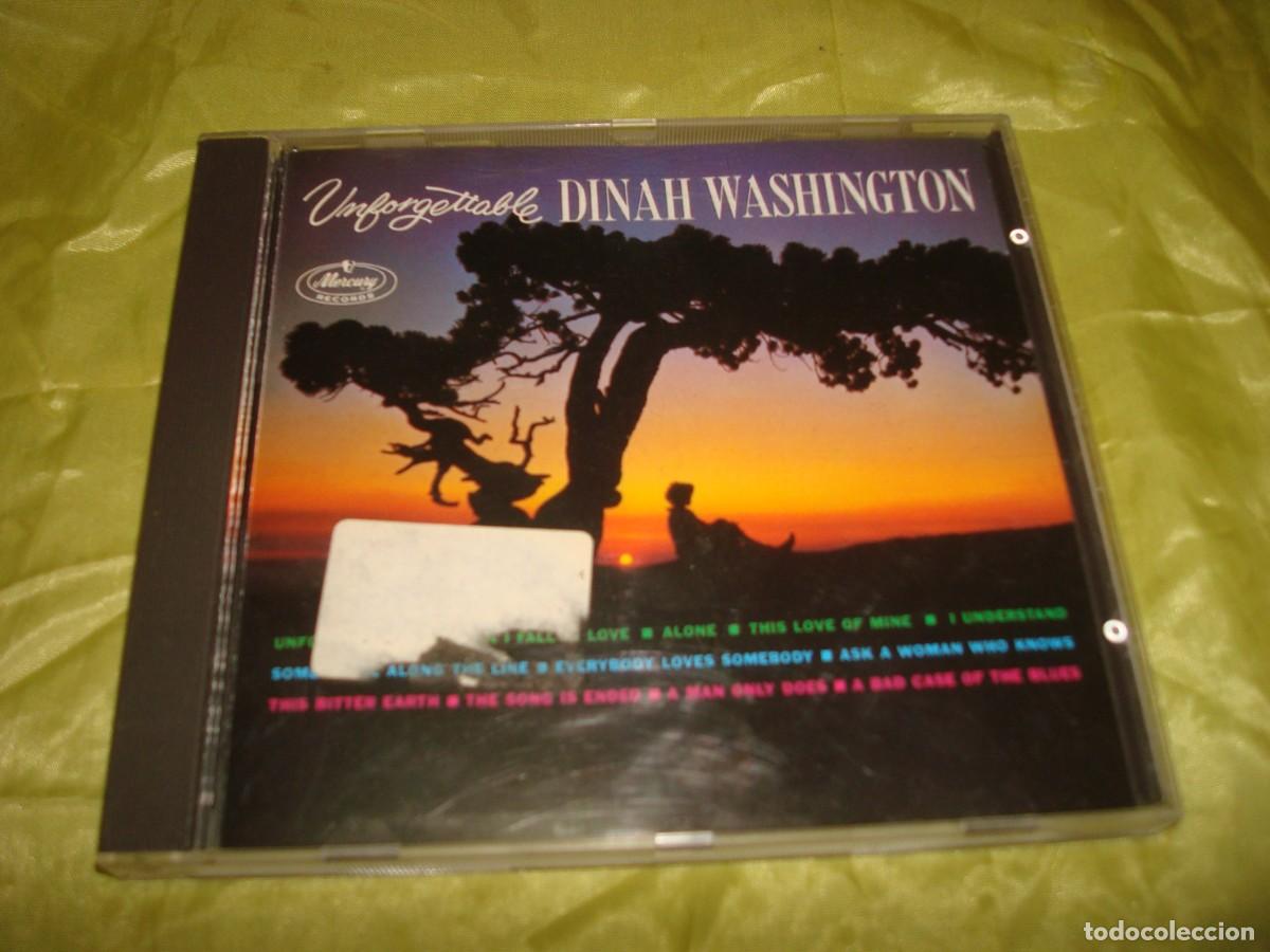 CDs de m&uacute;sica: DINAH WASHINGTON. UNFORGETTABLE. CD. IMPECABLE - Foto 1
