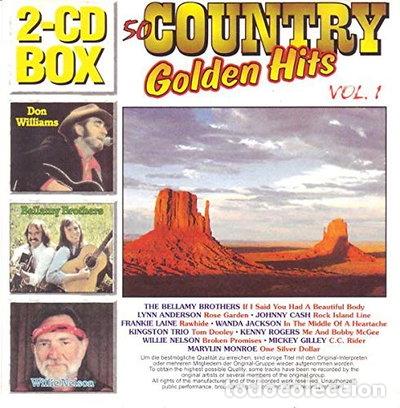 CDs de m&uacute;sica: 50 Country Golden Hits Vol. 1- 7619929433122
