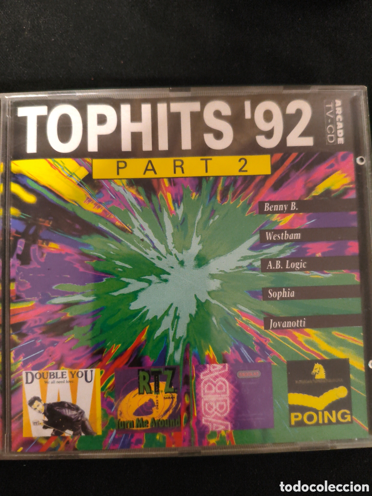 CDs de m&uacute;sica: Various &lrm;&ndash; Tophits 92 &bull; Part 2 - Foto 1