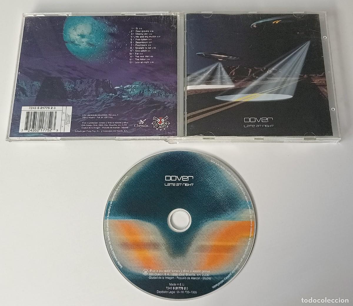 CDs de m&uacute;sica: CD DOVER - LATE AT NIGHT - Foto 2