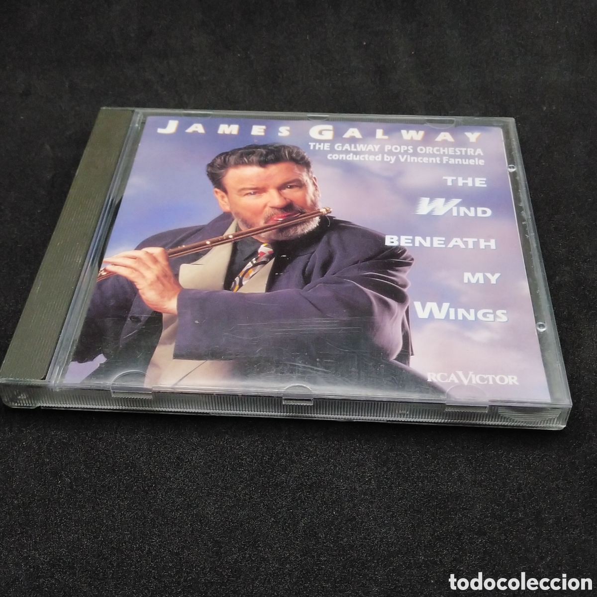 CDs de m&uacute;sica: JAMES GALWAY - THE WIND BENEATH MY WINGS - CD - 1991 - DISCO VERIFICADO
