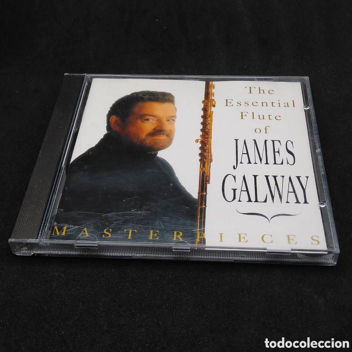 CDs de m&uacute;sica: JAMES GALWAY - THE ESSENTIAL FLUTE OF JAMES GALWAY - MASTER PIECES - CD - 1993 - DISCO VERIFICADO