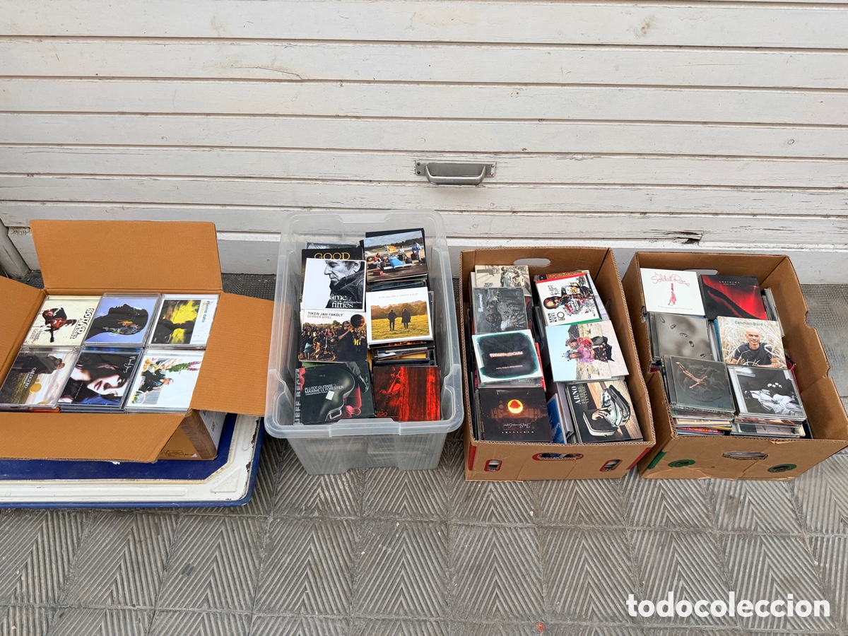 CDs de m&uacute;sica: Lote 500 CD M&uacute;sica Francesa