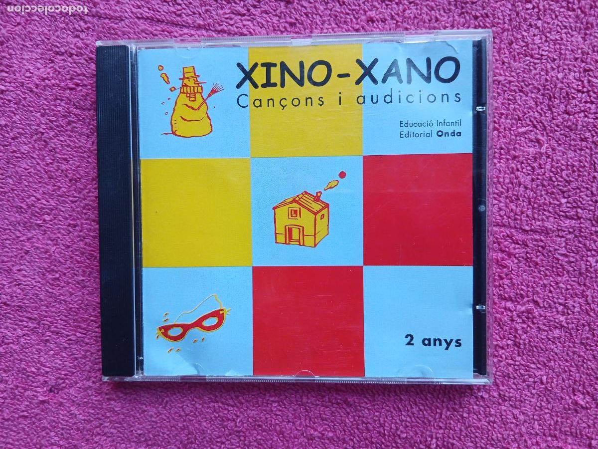 CDs de m&uacute;sica: Xino-Xano Can&ccedil;ons i audicions Editorial Onda 2000 educacio infantil 2 anys