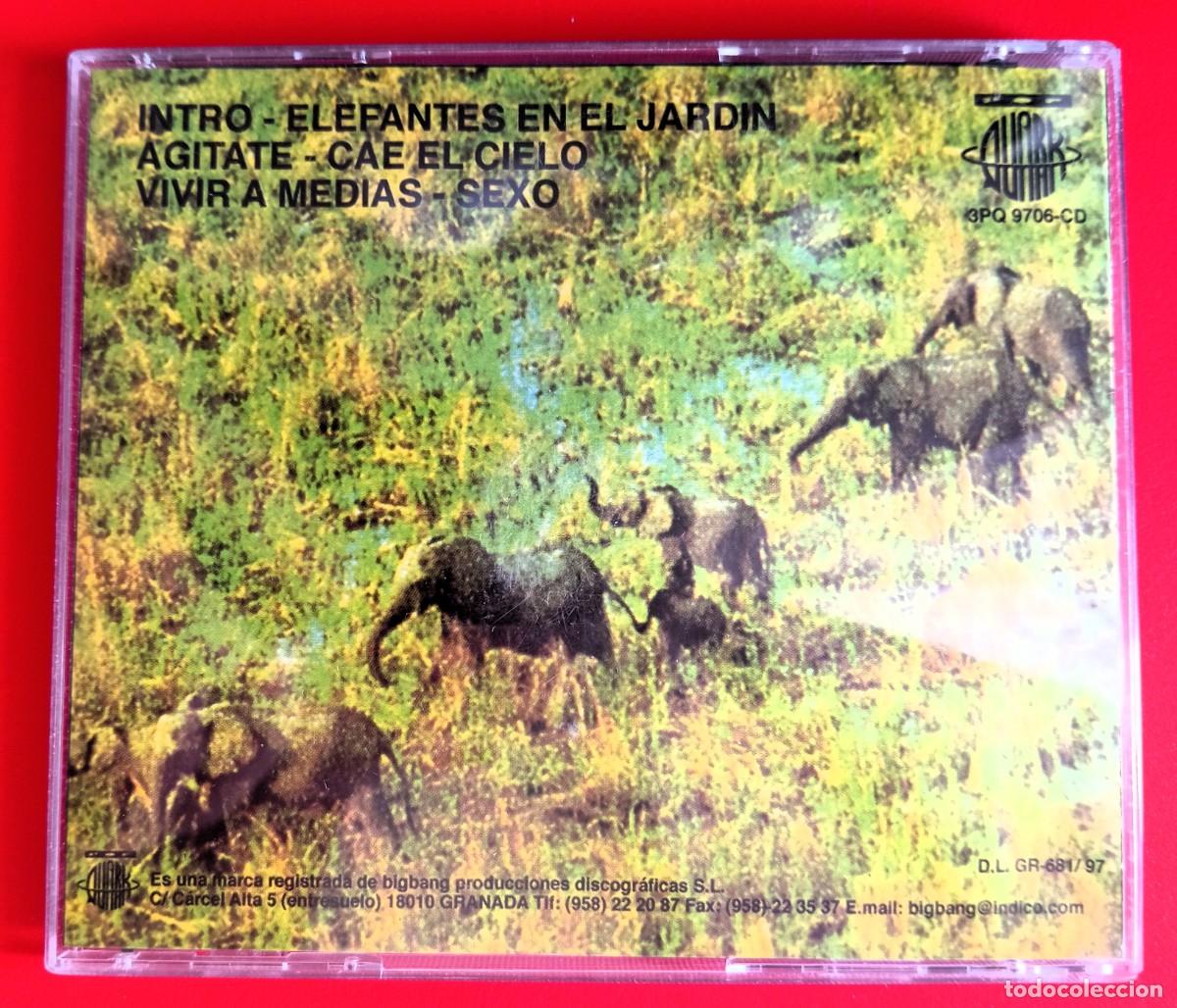 CDs de m&uacute;sica: SIN PERD&Oacute;N - ELEFANTES EN EL JARD&Iacute;N CD - Foto 2