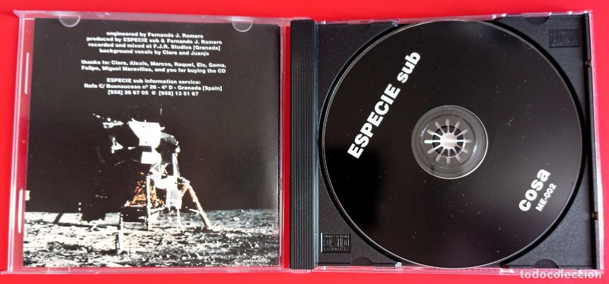 CDs de m&uacute;sica: ESPECIE SUB - COSA CD - Foto 3