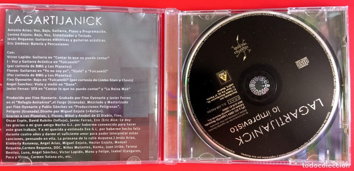 CDs de m&uacute;sica: LAGARTIJA NICK - LO IMPREVISTO CD - Foto 3