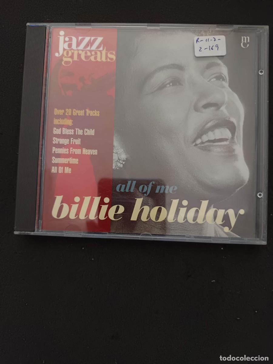 CDs de m&uacute;sica: BILLIE HOLIDAY: ALL OF ME. JAZZ GREATS
