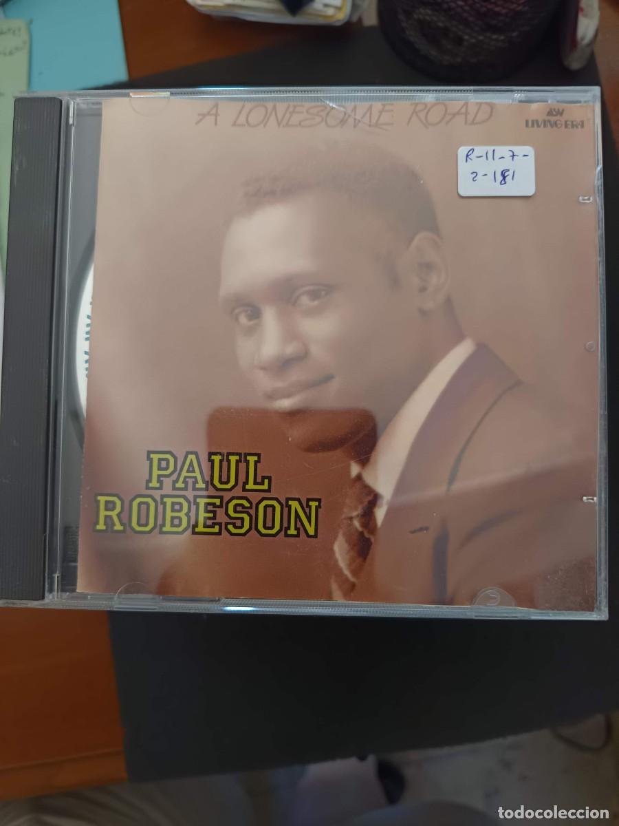 CDs de m&uacute;sica: PAUL ROBESON. A LONESOME ROAD