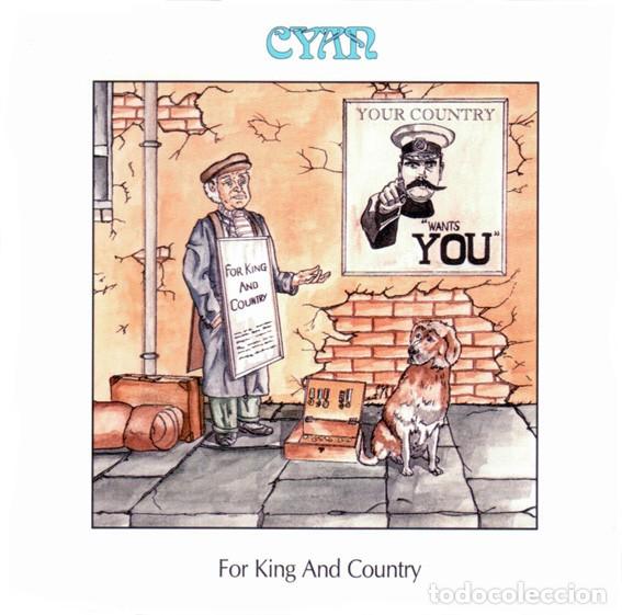 CDs de m&uacute;sica: CYAN - FOR KING AND COUNTRY CD 1994 EDICION MUY LIMITADA - ROCK PROGRESIVO SYMPHONIC ROCK