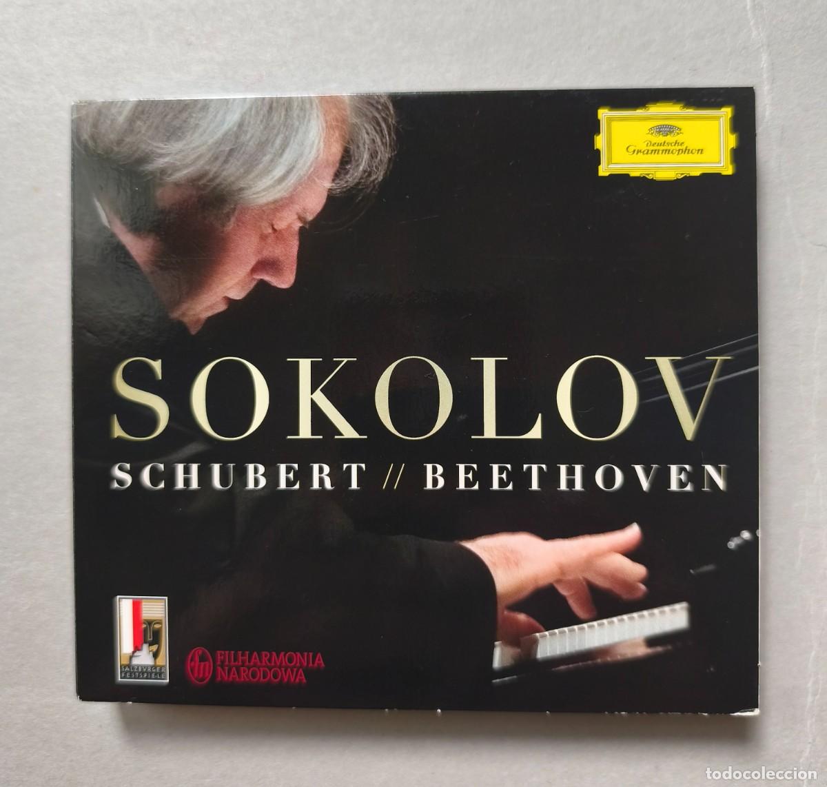 CDs de m&uacute;sica: SOKOLOV-SCHUBERT-BEETHOVEN-2CD