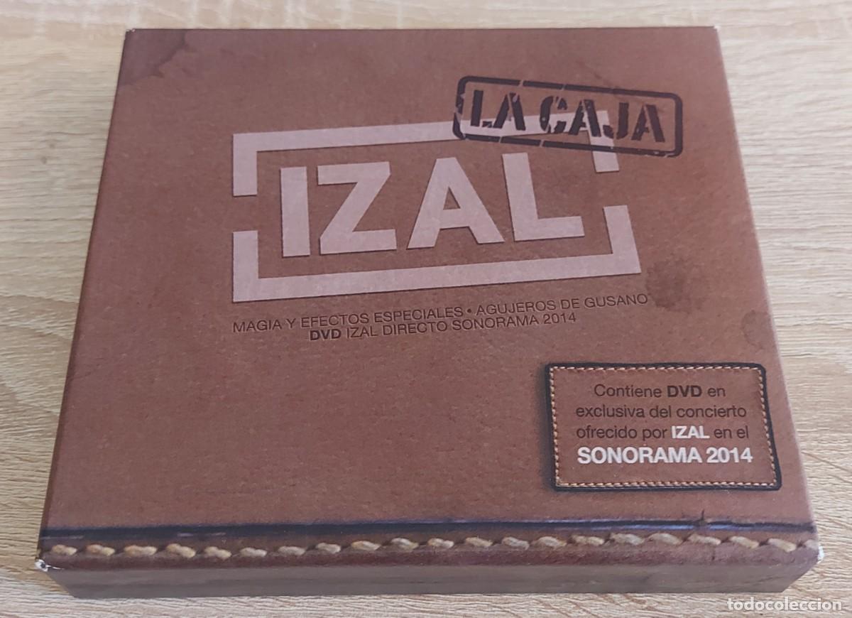 CDs de m&uacute;sica: IZAL LA CAJA 2 CD MAGIA Y EFECTOS ESPECIALES AGUJEROS DE GUSANO + DVD DIRECTO SONORAMA 2014