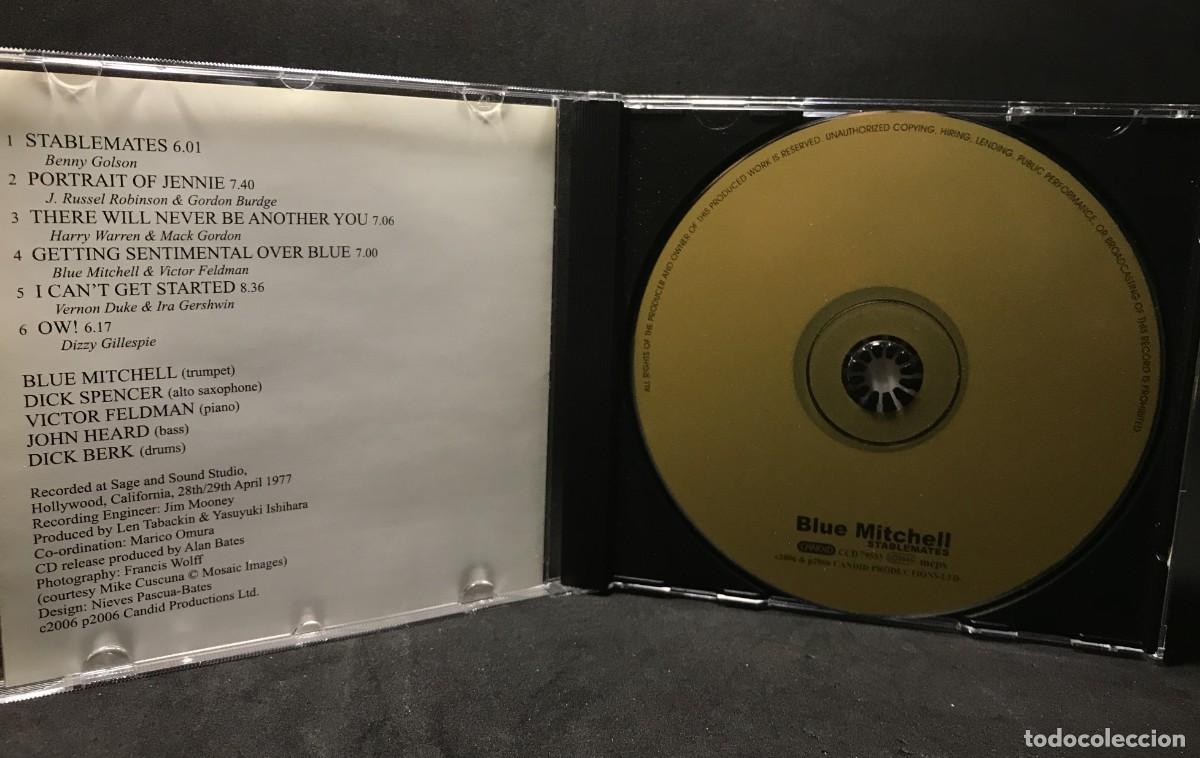 CDs de m&uacute;sica: Blue Mitchell &lrm;&ndash; Stablemates - CD - Candid - Foto 3