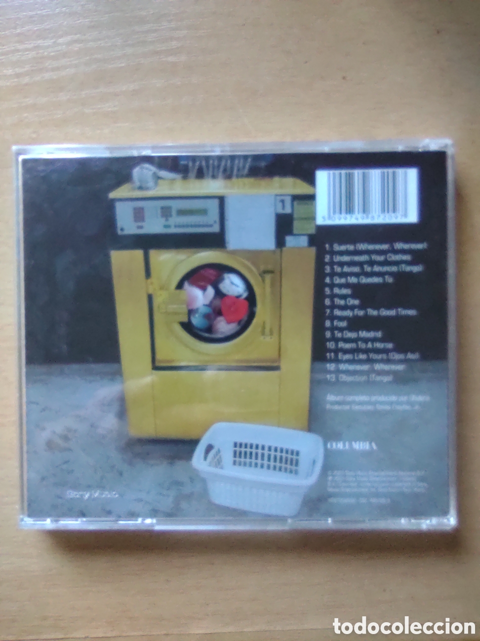 CDs de m&uacute;sica: CD Shakira - Servicio De Lavander&iacute;a - Foto 2