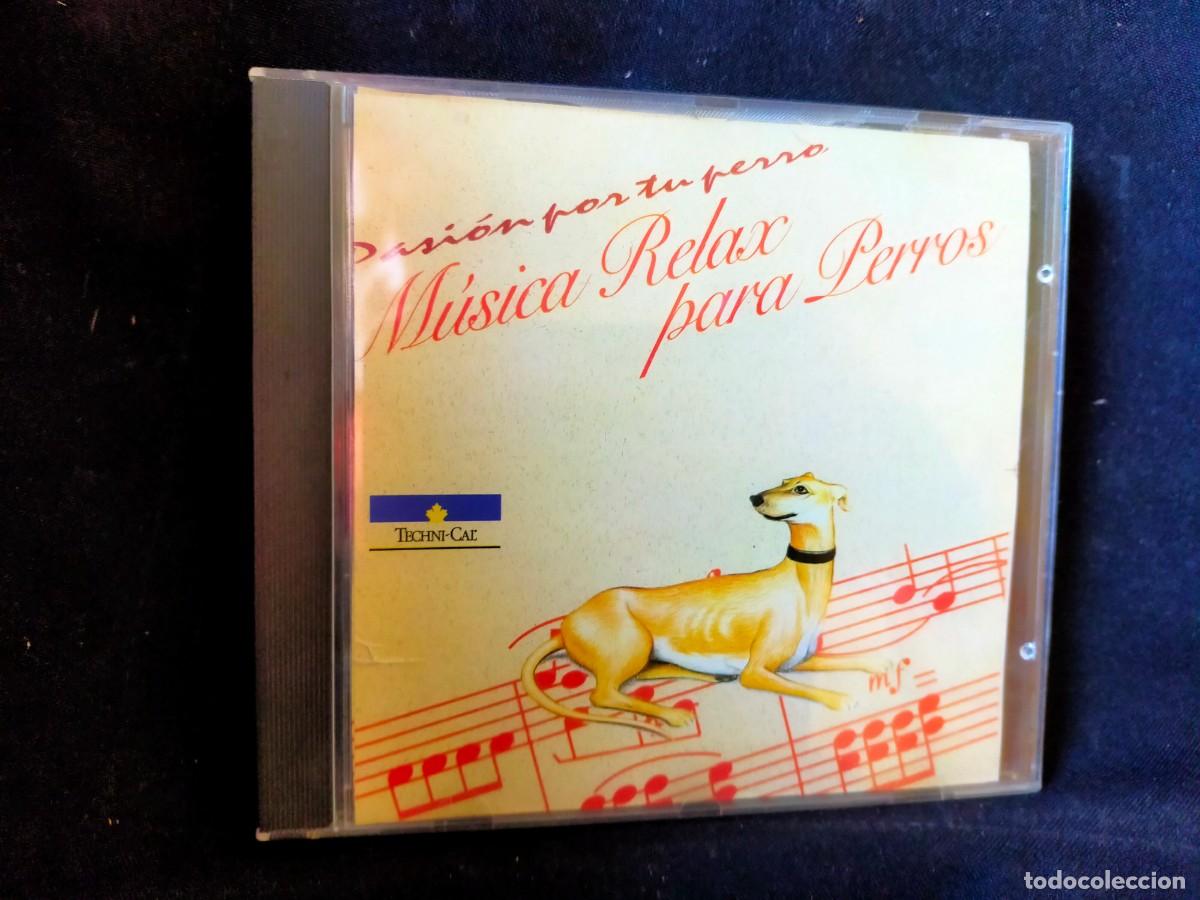 CDs de m&uacute;sica: M&Uacute;SICA RELAX PARA TU PERRO. PASI&Oacute;N POR TU PERRO. 1994. MANZANA. 1994. 9 TEMAS.