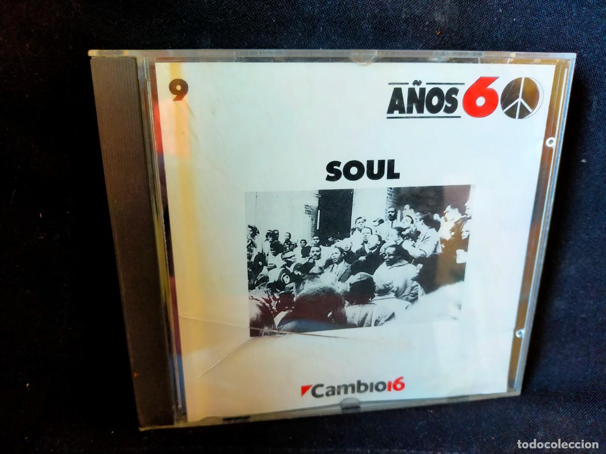 CDs de m&uacute;sica: SOUL. A&Ntilde;OS 60. CAMBIO 16.. N&ordm; 9. 1993 12 TEMAS.