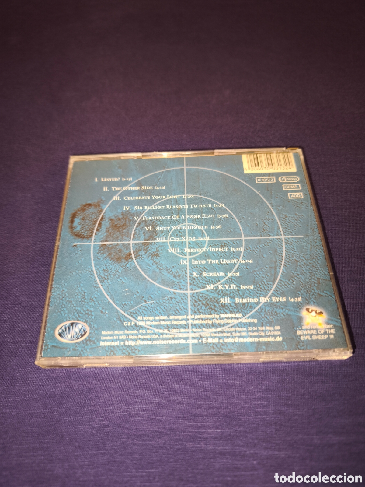 CDs de m&uacute;sica: Warhead Perfect Infect - Foto 2