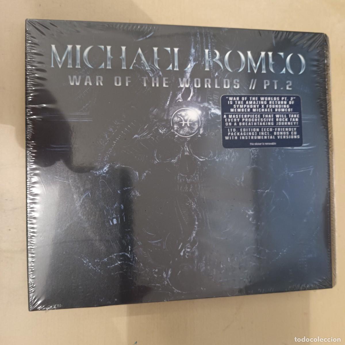 CDs de m&uacute;sica: Michael Romeo , War Of The Worlds / Pt.2 , CD 2022 Limited Edition. Nuevo precintado. Progresive M.