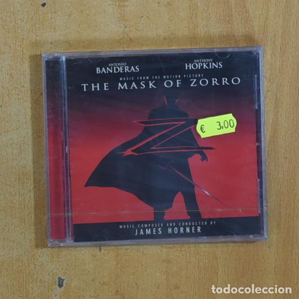 CDs de m&uacute;sica: JAMES HORNER - THE MASK OF ZORRO - CD