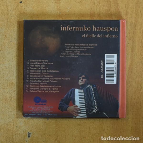CDs de m&uacute;sica: FRAN IDARETA - INFERNUKO HAUSPOA - CD - Foto 2
