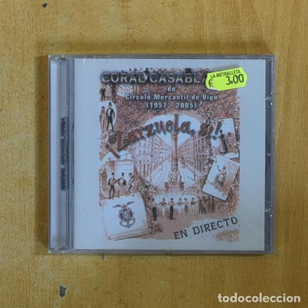 CDs de m&uacute;sica: CORAL CASABLANCA - ZARZUELA SI EN DIRECTO - CD