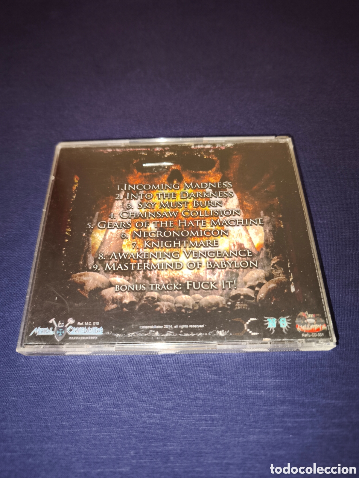 CDs de m&uacute;sica: Metrakillator Sky must burn - Foto 2