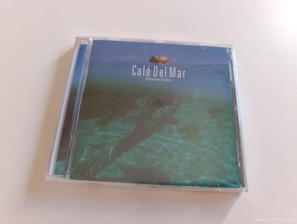 CDs de m&uacute;sica: Caf&eacute; Del Mar - Volumen Ocho CD recopilatorio 2001 NUEVO Precintado Ibiza Goldfrapp Dido Luke Neville