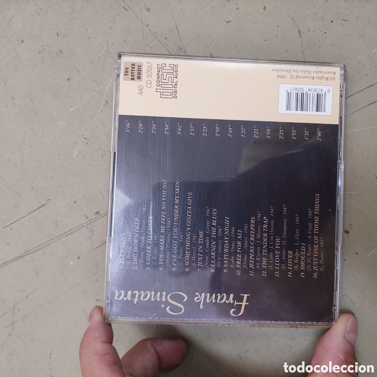 CDs de m&uacute;sica: CD Frank Sinatra The Showm - Foto 2