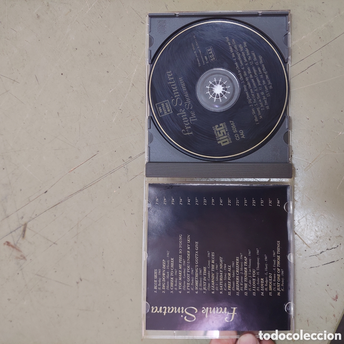 CDs de m&uacute;sica: CD Frank Sinatra The Showm - Foto 4