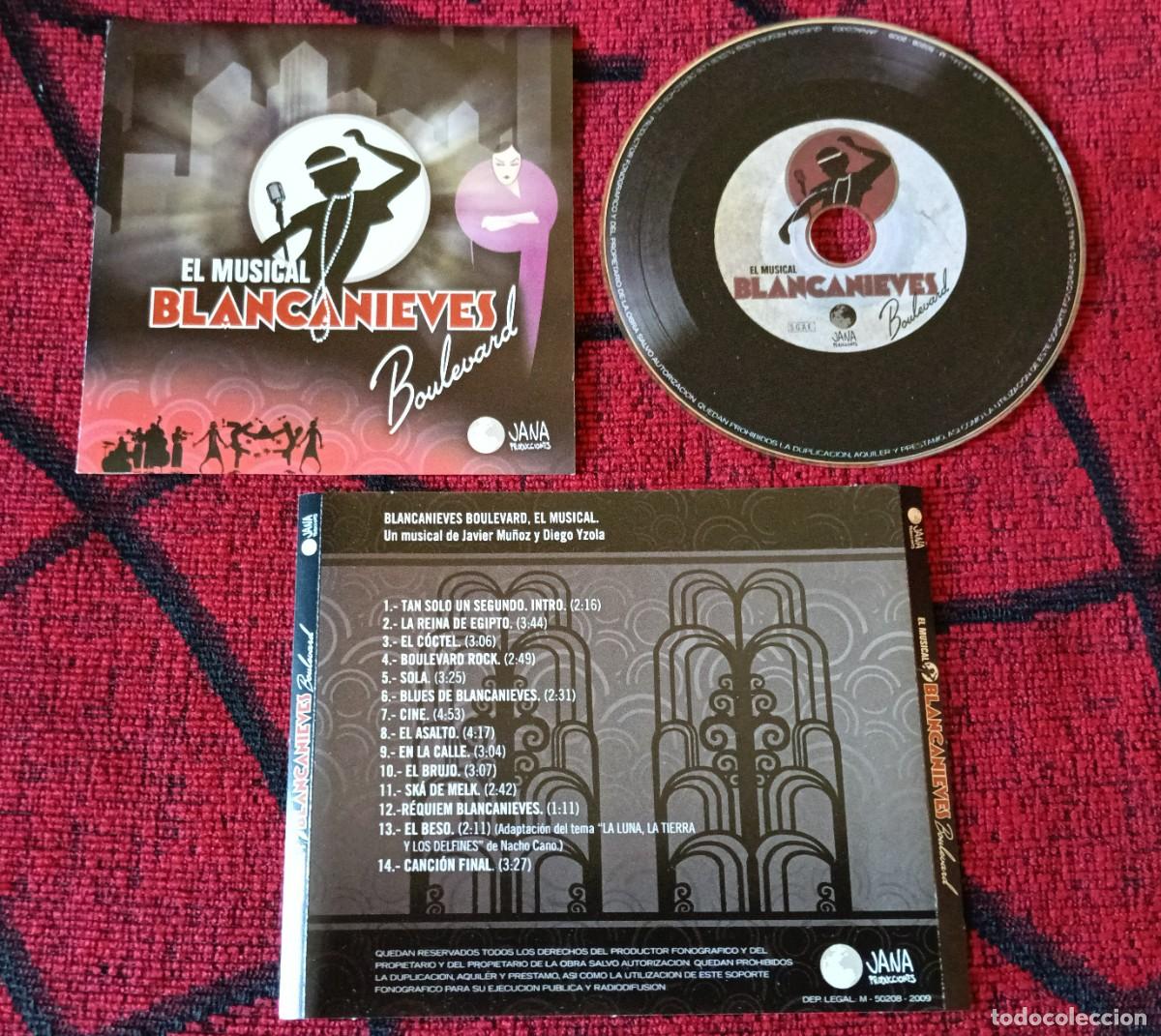 CDs de m&uacute;sica: EL MUSICAL BLANCANIEVES BOULEVARD CD 2009