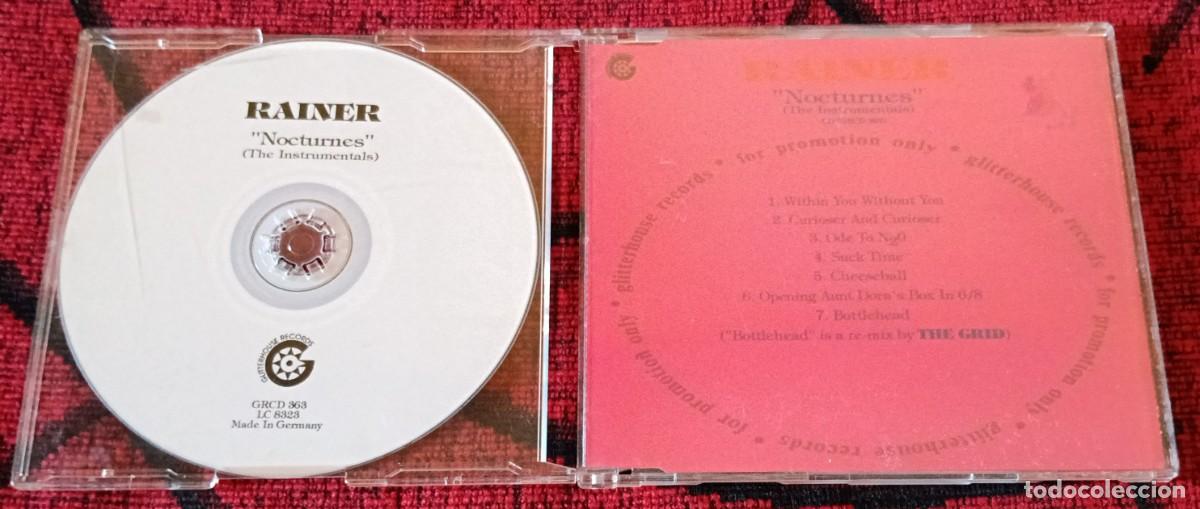 CDs de m&uacute;sica: RAINER ** Nocturnes (The Instrumentals) ** CD PROMOCIONAL ALEMANIA 1995