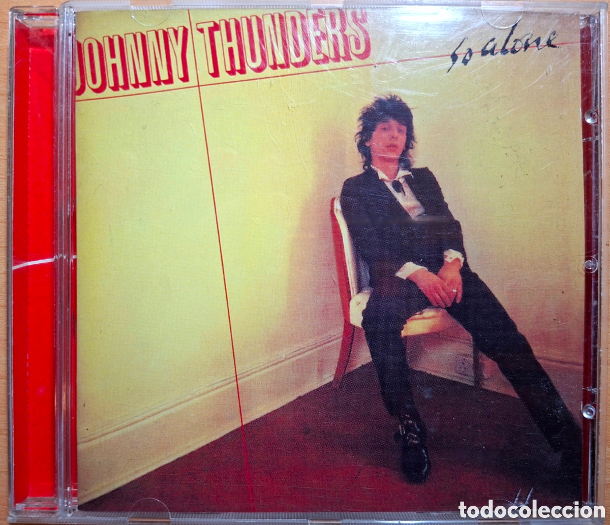 CDs de m&uacute;sica: Johnny Thunders &ndash; So Alone. NM/VG+. Warner Bross. 1992