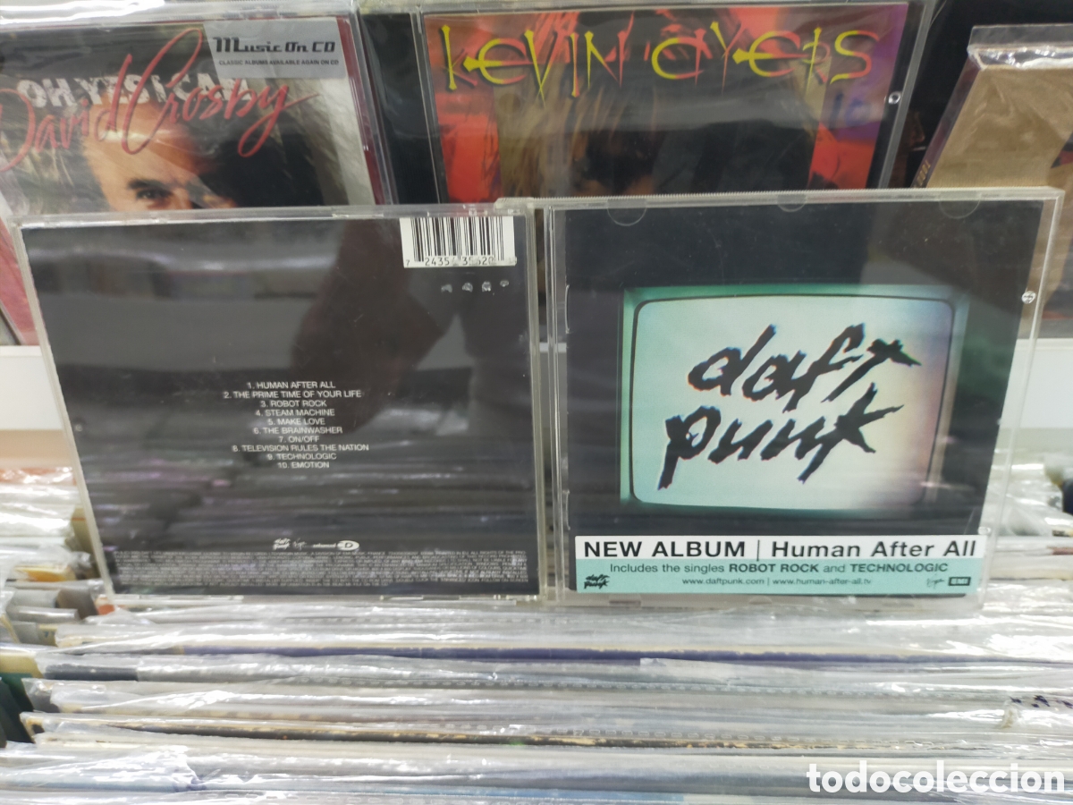 CDs de m&uacute;sica: Daft punk cd human after all 2005 - Foto 1