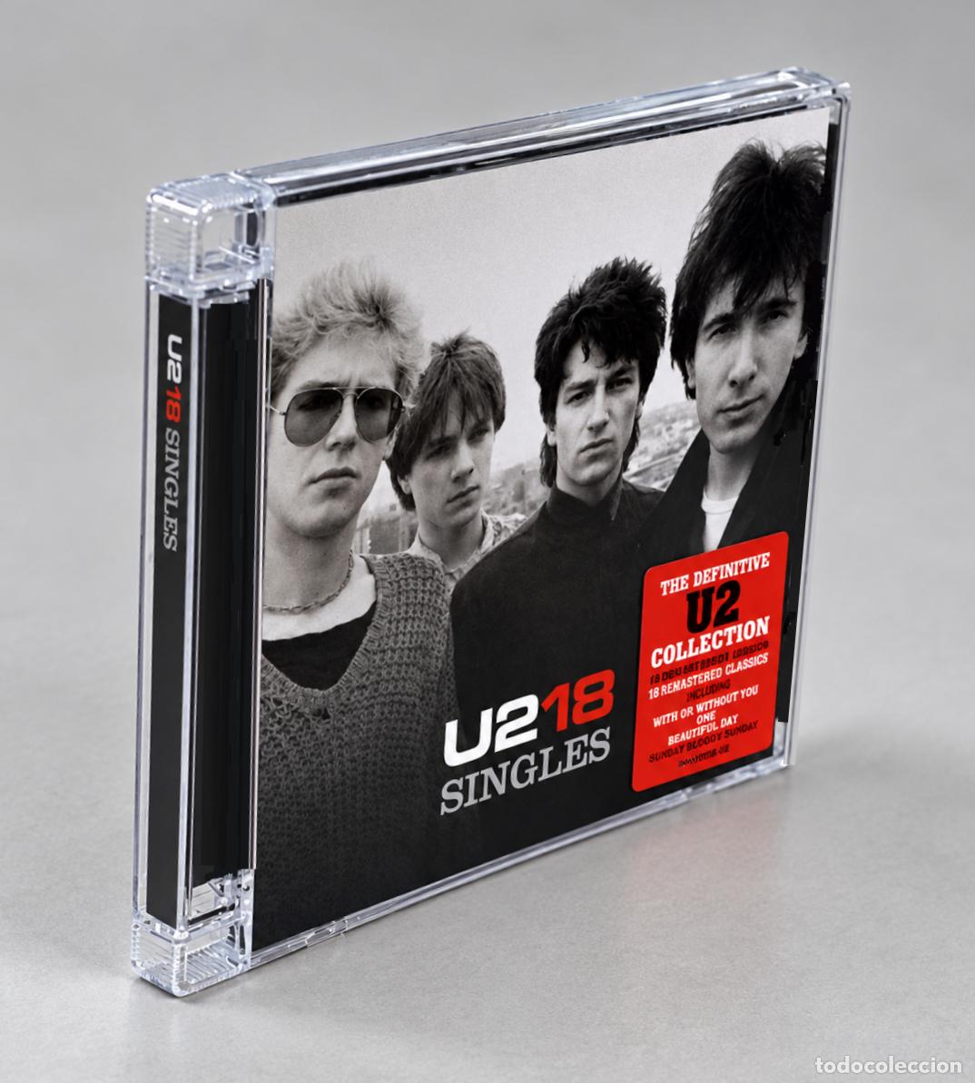 CDs de m&uacute;sica: G748 - U2. THE SINGLES. RECOPILATORIO. CD.