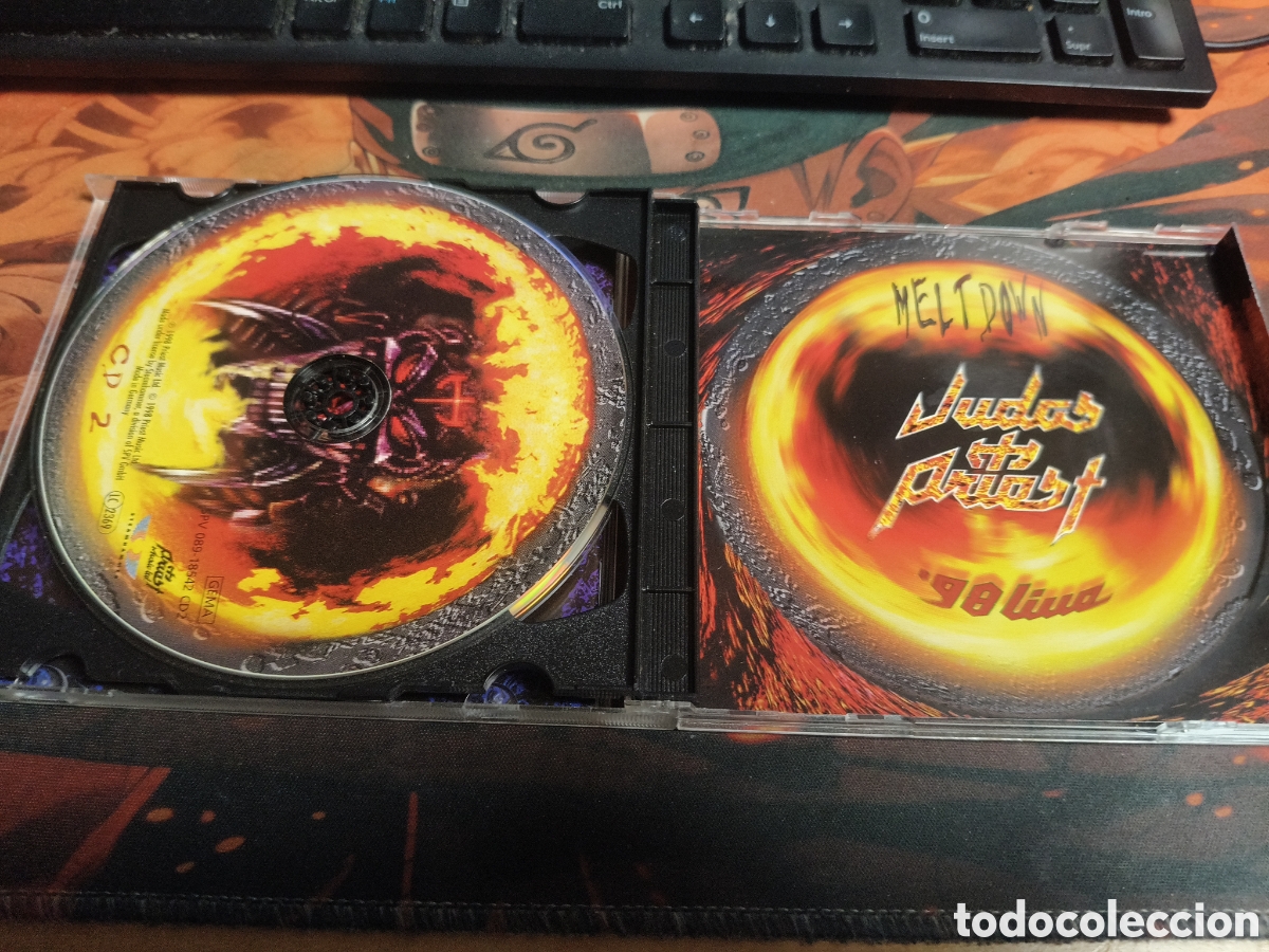 CDs de m&uacute;sica: Judas priest 98 live melt down cd - Foto 3