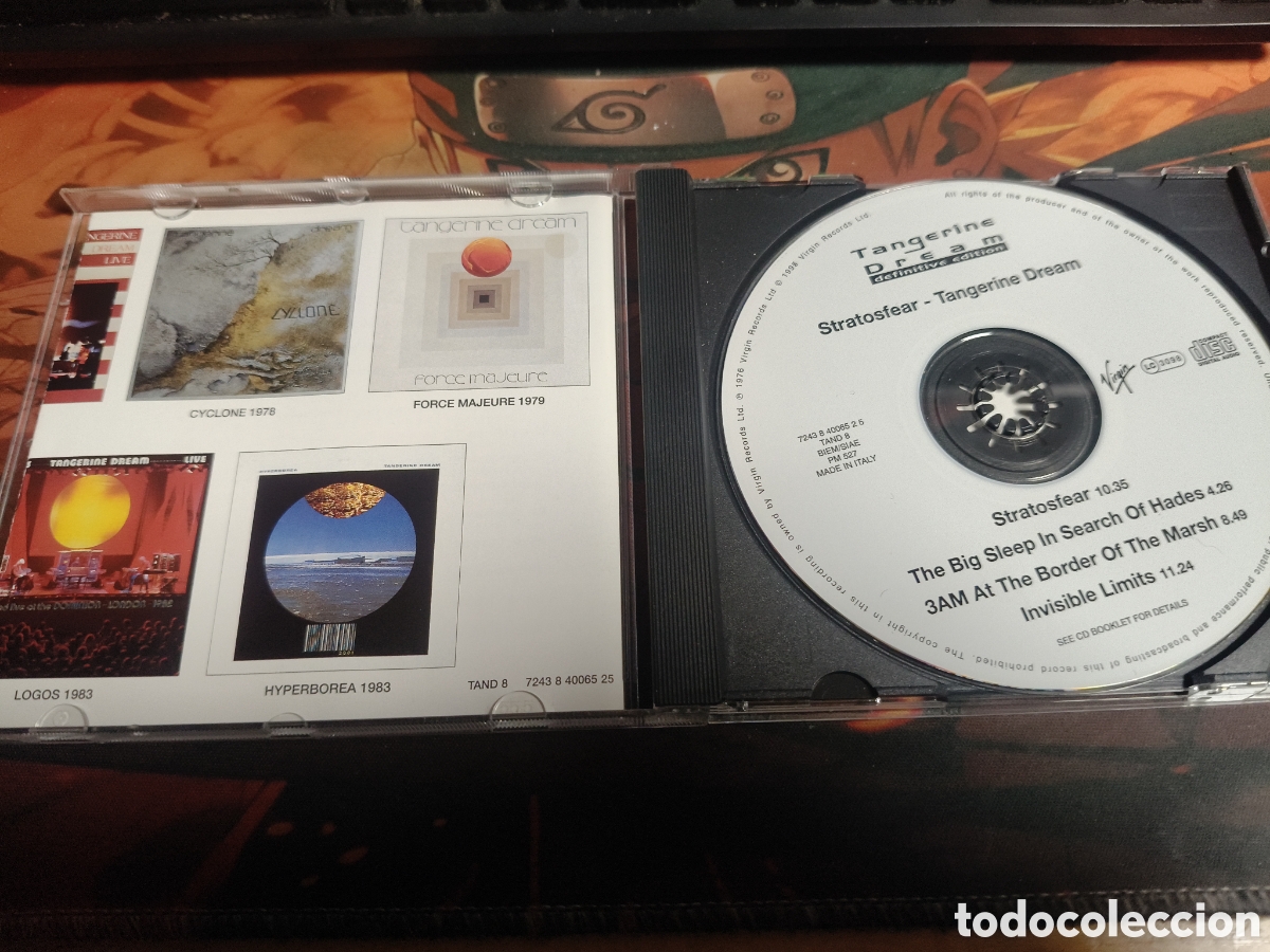 CDs de m&uacute;sica: Stratosfear tangerine dream CD - Foto 2