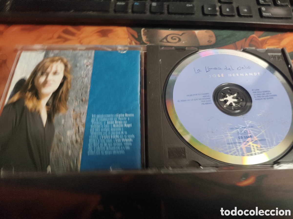 CDs de m&uacute;sica: Mar&iacute;a Jos&eacute; Hern&aacute;ndez la linea del cielo Cd - Foto 2