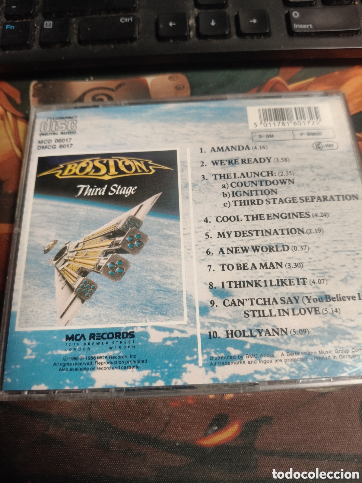 CDs de m&uacute;sica: Boston third stage Cd - Foto 3