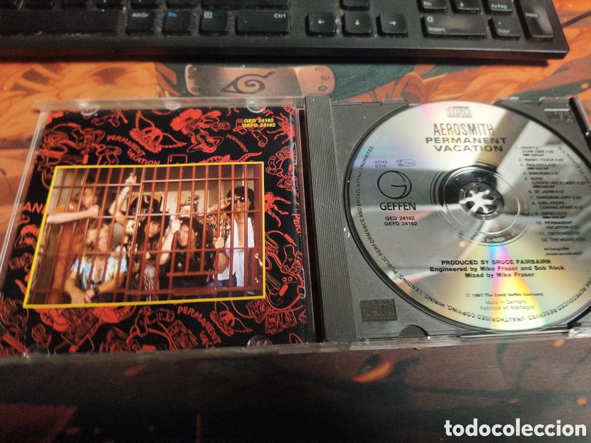 CDs de m&uacute;sica: Aerosmith permanent vacation CD - Foto 2